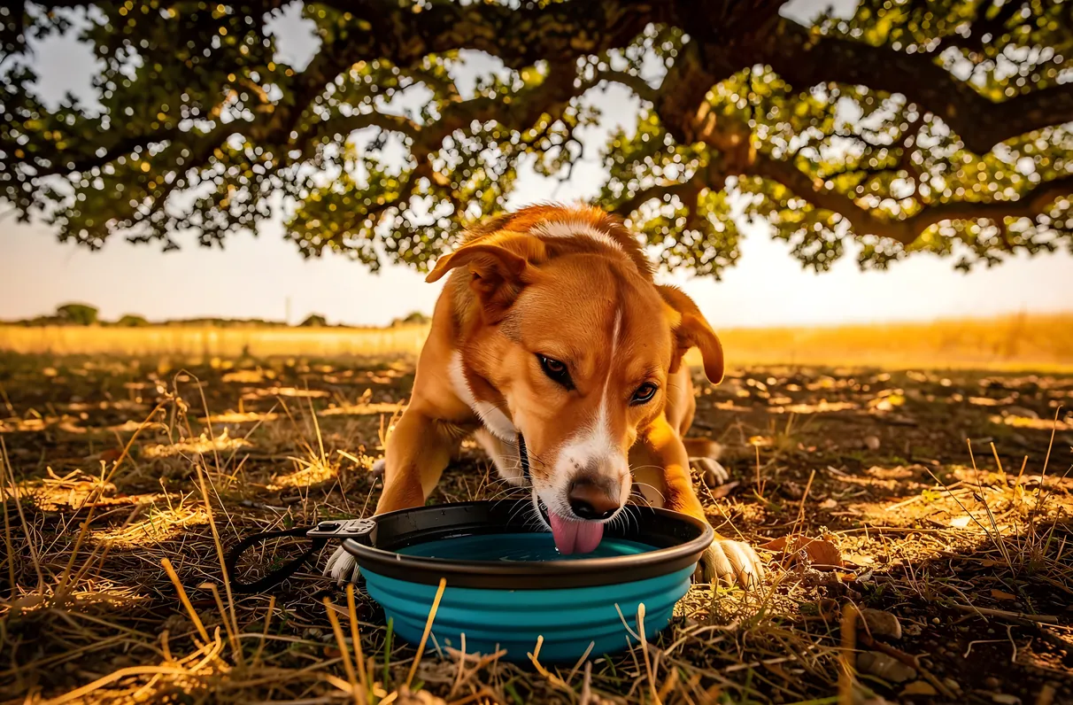 Dog walking in Frisco, TX across the seasons, from summer heat to winter cold
